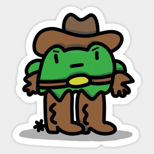 Country Toads Sticker